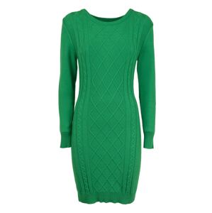 Influencer Pletené šaty  zelená
