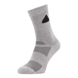 ADIDAS SPORTSWEAR Športové ponožky 'Crew'  sivá / svetlosivá / čierna