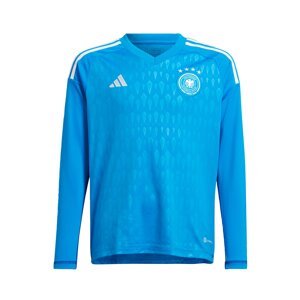 ADIDAS PERFORMANCE Funkčné tričko 'Germany Tiro 23 Goalkeeper'  modrá / biela