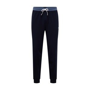 BOSS Black Pyžamové nohavice 'Balance'  svetlomodrá / tmavomodrá / biela