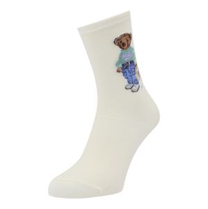 Polo Ralph Lauren Ponožky  krémová / modrá / hnedá / mätová