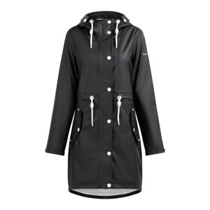 DreiMaster Maritim Funkčný kabát  čierna / biela