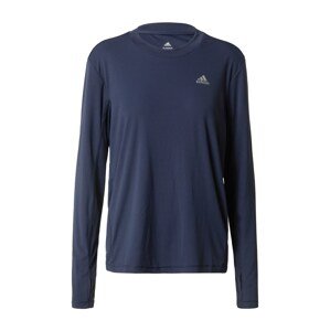 ADIDAS SPORTSWEAR Funkčné tričko '3-Stripes Brand Love'  námornícka modrá / striebornosivá