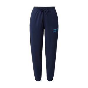 Reebok Sport Športové nohavice 'Vector'  modrá / námornícka modrá / tyrkysová