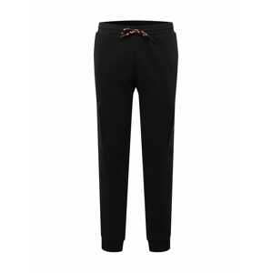 ADIDAS SPORTSWEAR Športové nohavice 'Essentials Brandlove Fleece'  oranžová / čierna