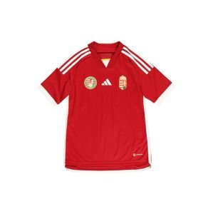 ADIDAS PERFORMANCE Funkčné tričko 'Hungary 22 Home'  červená / šedobiela