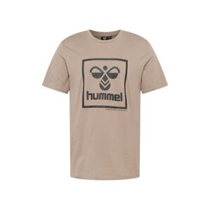 Hummel Funkčné tričko  žltohnedá / čierna