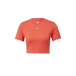 Nike Sportswear Tričko 'Essential'  oranžovo červená