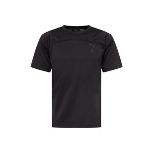 PUMA Funkčné tričko 'SEASONS'  sivá / čierna