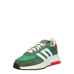ADIDAS ORIGINALS Športová obuv 'RETROPY F2'  zelená / tmavozelená / ohnivo červená / biela