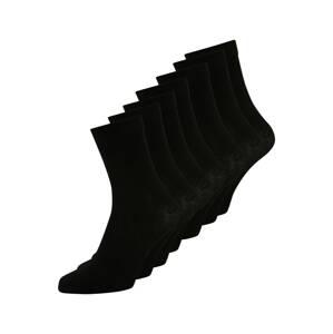 Lindex Ponožky  čierna / biela