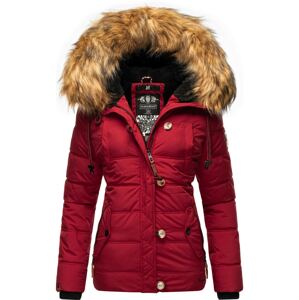 NAVAHOO Zimná bunda 'Zoja'  svetlohnedá / červená