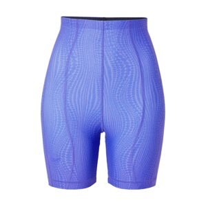 Reebok Športové nohavice 'Cardi B'  svetlosivá / fialová
