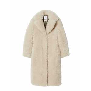 MANGO Zimný kabát 'Eureka'  krémová
