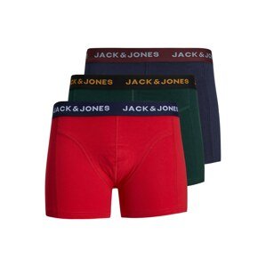 Jack & Jones Junior Nohavičky 'Cedric'  modrá / zelená / červená / biela