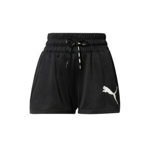 PUMA Športové nohavice 'Fit Tech Knit 3" Short'  čierna / biela