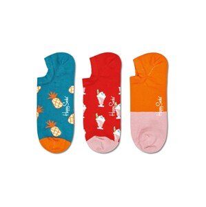 Happy Socks Ťapky  modrá / oranžová / ružová / červená