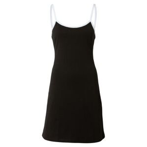 Gina Tricot Letné šaty 'Aspen'  čierna / biela