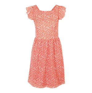 Trendyol Letné šaty  oranžovo červená / biela