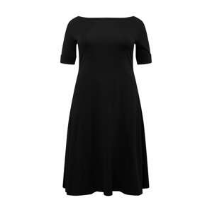 Lauren Ralph Lauren Plus Šaty 'MUNZIE'  čierna