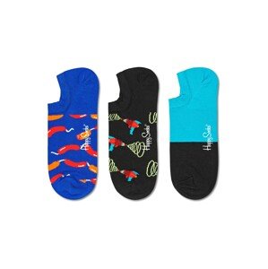 Happy Socks Ťapky  modrá / oranžová / červená / čierna