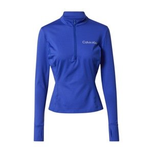 Calvin Klein Sport Tričko  kráľovská modrá / biela