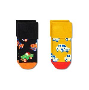 Happy Socks Ponožky  béžová / modrá / žltá / čierna