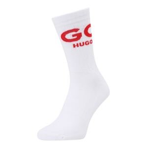 HUGO Ponožky  červená / biela