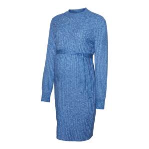 MAMALICIOUS Pletené šaty 'Nancy'  nebesky modrá