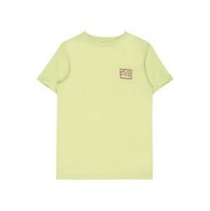 BILLABONG Funkčné tričko 'CRAYON WAVE'  pastelovo žltá / antracitová / fialová / lososová