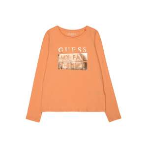 GUESS Tričko  zmiešané farby / oranžová
