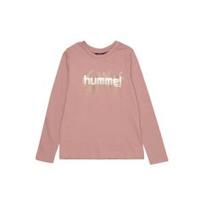 Hummel Tričko  zlatá / ružová / biela
