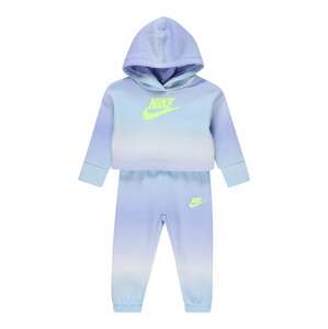 Nike Sportswear Joggingová súprava  nebesky modrá / svetlomodrá / limetová / biela