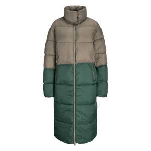 JJXX Zimný kabát 'Ellie'  béžová / zelená