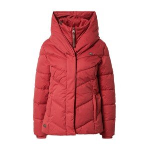 Ragwear Zimná bunda 'NATESA'  červená / čierna