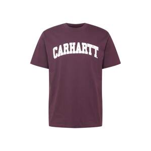 Carhartt WIP Tričko  fialová / šedobiela