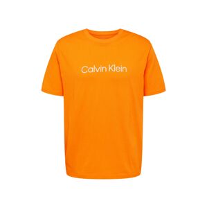 Calvin Klein Sport Funkčné tričko  oranžová / biela