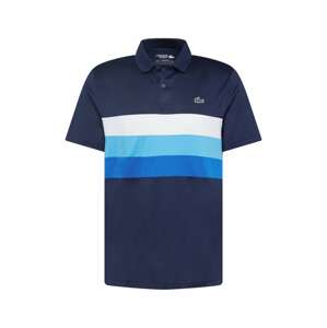 Lacoste Sport Funkčné tričko  modrá / námornícka modrá / vodová / biela