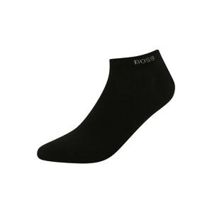 BOSS Black Ponožky  svetlosivá / čierna