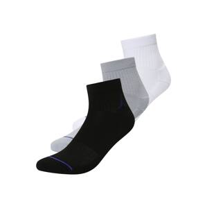 Jordan Športové ponožky  modrá / sivá / čierna / biela