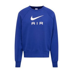 Nike Sportswear Mikina 'Air'  kráľovská modrá / biela
