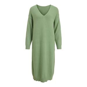 VILA Pletené šaty 'FEAMI'  pastelovo zelená