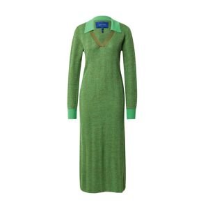 Résumé Pletené šaty 'OWORS'  zelená / olivová