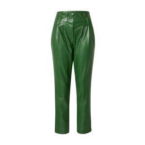 MEXX Plisované nohavice  trávovo zelená