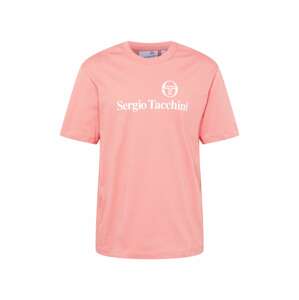 Sergio Tacchini Funkčné tričko  rosé / biela