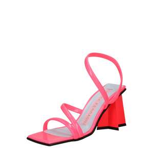 Chiara Ferragni Remienkové sandále  ružová