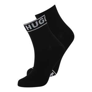 HUGO Ponožky  svetlosivá / čierna