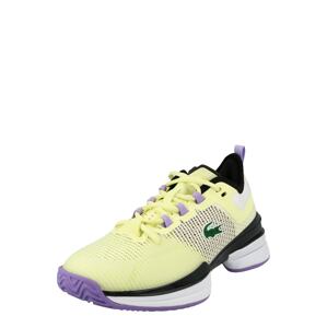 Lacoste Sport Športová obuv 'AG-LT21 ULTRA CLAY COURT'  žltá / zelená / fialová / čierna
