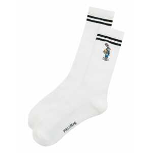 Pull&Bear Ponožky  modrá / sivá / čierna / biela