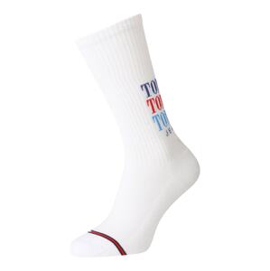 Tommy Hilfiger Underwear Ponožky  azúrová / enciánová / jasne červená / biela